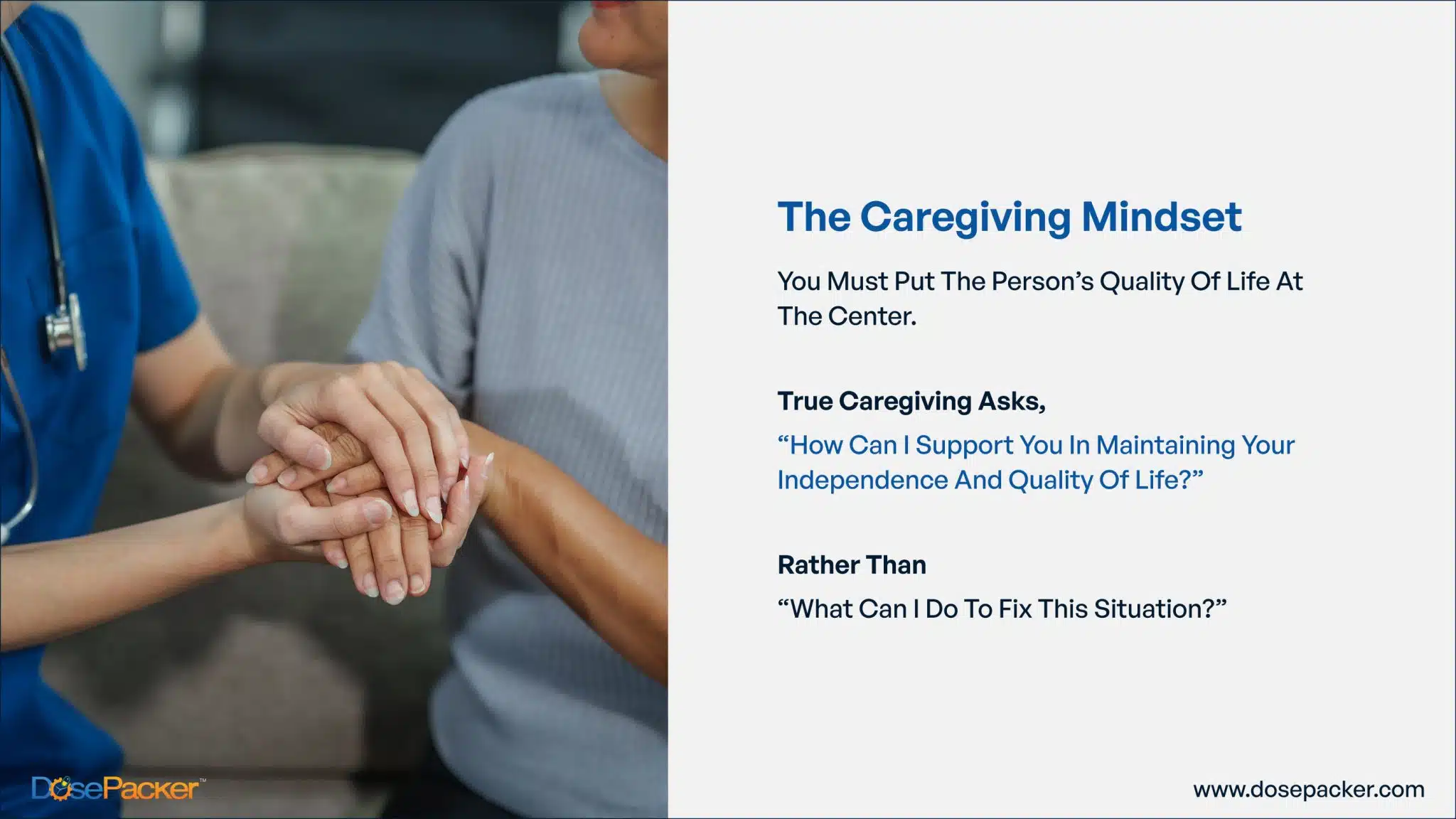 the caregiving mindset
