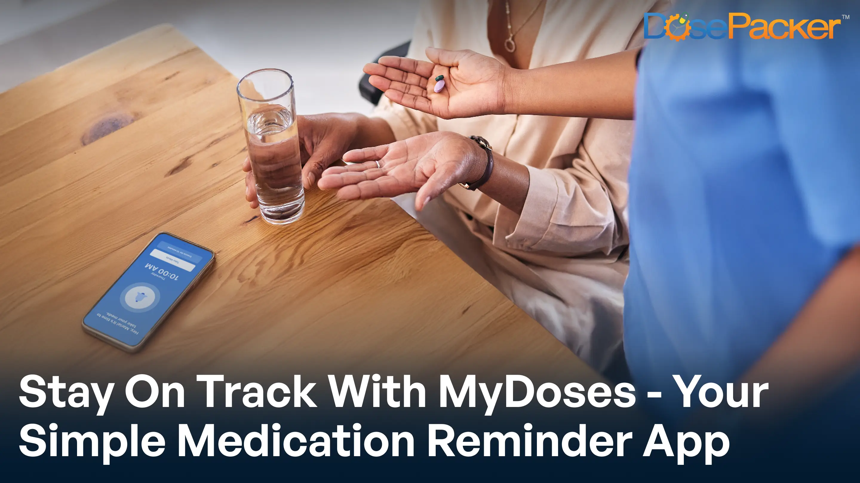 Stay on track with mydoses- your simple medication reminder app