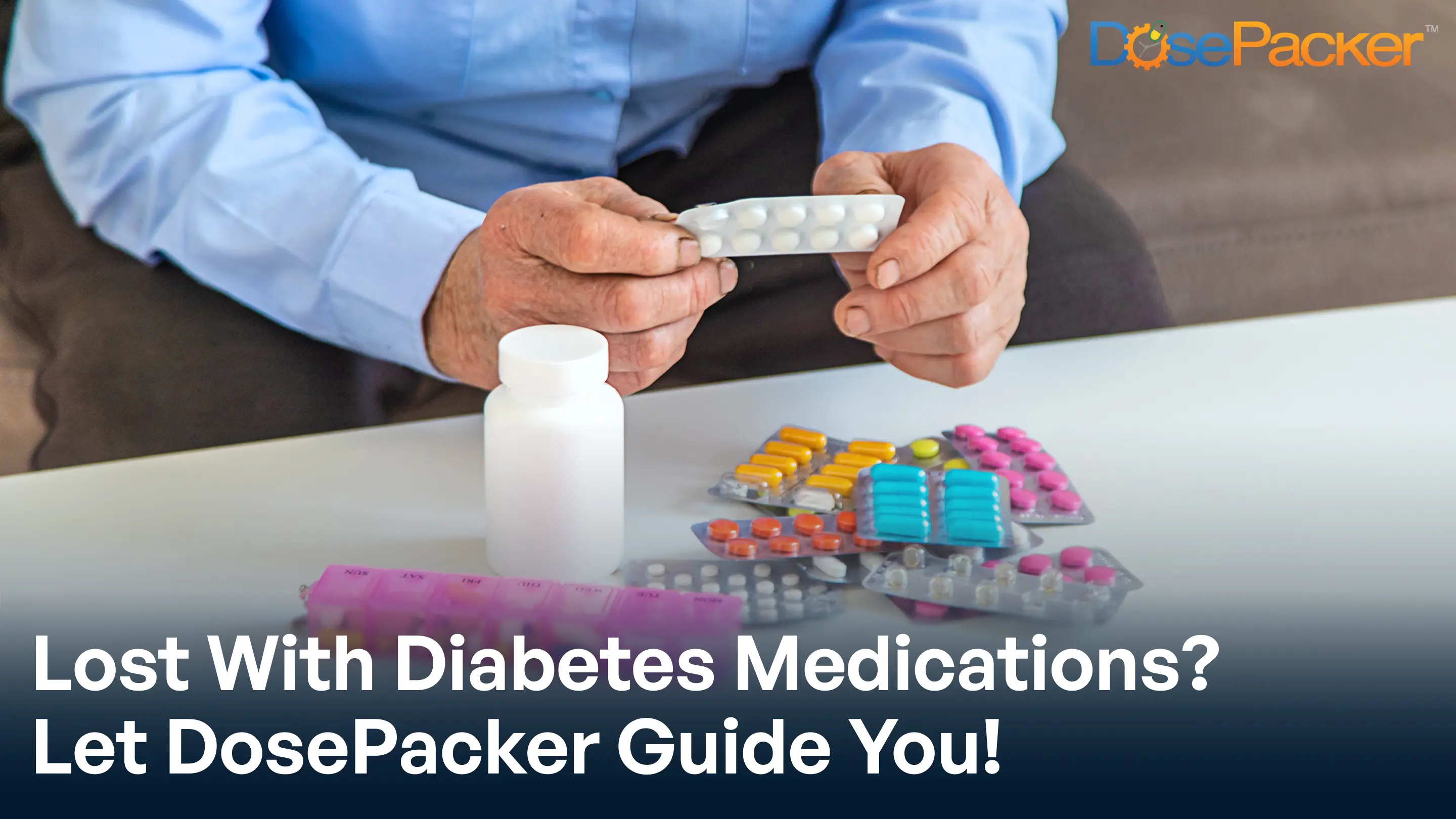 lost with diabetes medications? let dosepacker guide you!