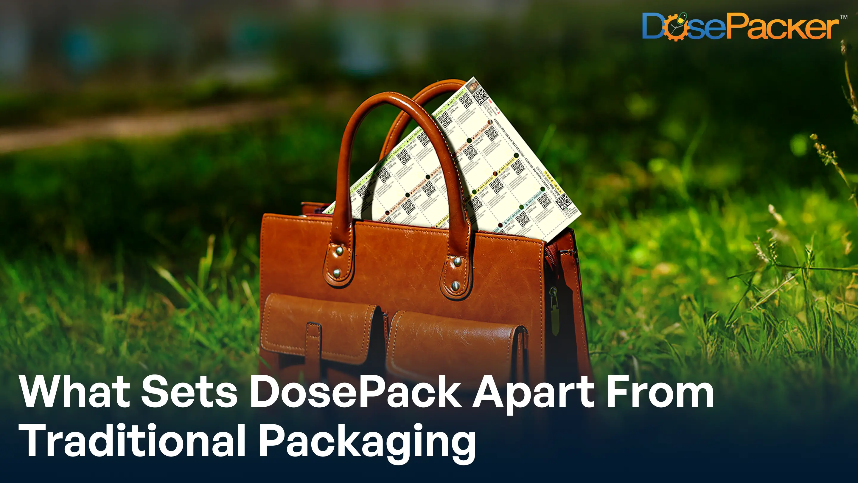what sets dosepack apart from traditional packaging