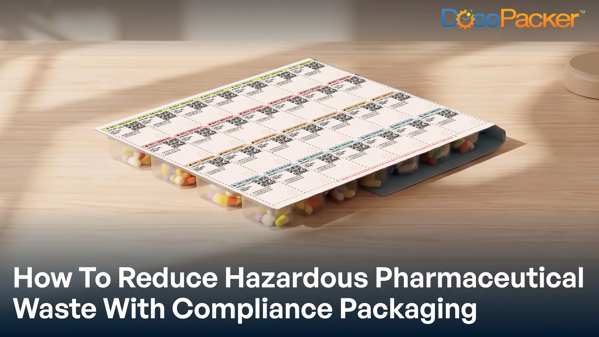 How to Reduce Hazardous Pharmaceutical Waste With Compliance Packaging