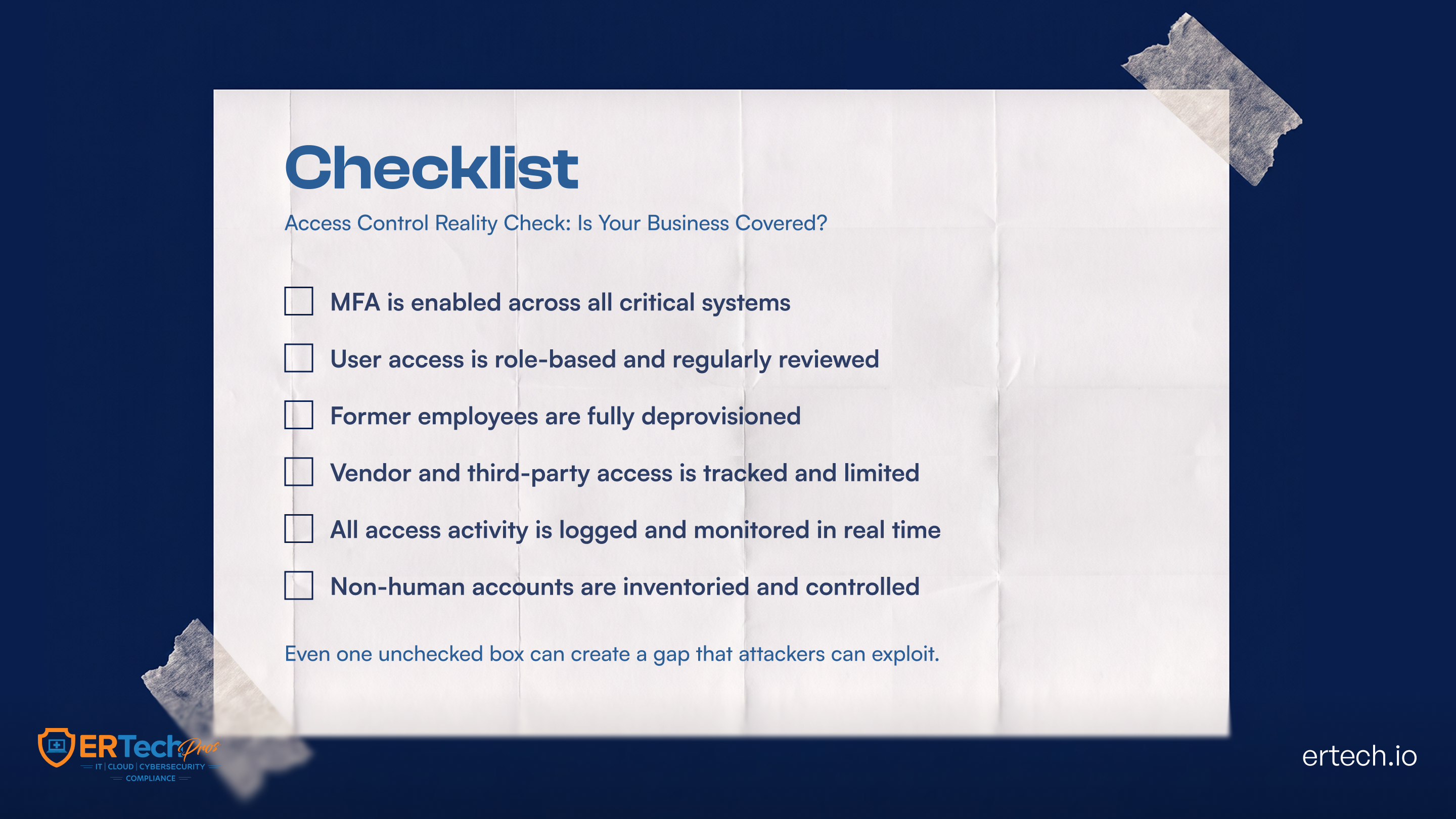 Access Control Reality Check: Is Your Business Covered?